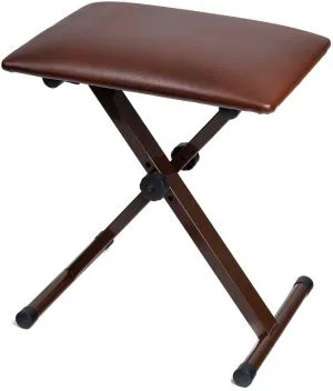 Lutner NK-XBRM Банкетка х-образная, коричневая.