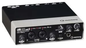 Steinberg UR22MKII Студийный аудио- и MIDI-интерфейс.