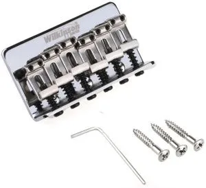 Musiclily MX1810CR Бридж Wilkinson для Squier/Mexico Fender Strat, хром.