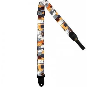 Flight S35 Cats Ремень для укулеле.