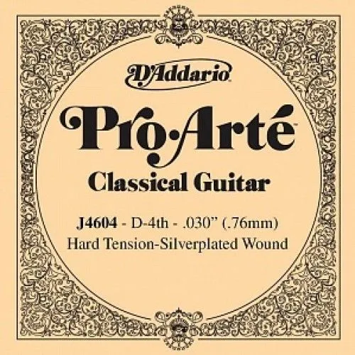 D'Addario J4604 Pro-Arte Четвертая струна для классической гитары.