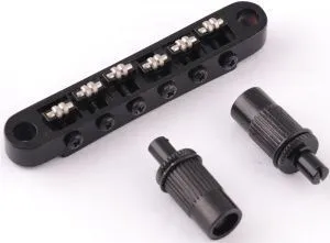 Metallor BM-025-BK Бридж Tune-O-Matic, черный.