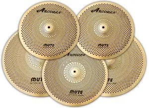 Arborea GD14161820SET Mute Gold Комплект тарелок с уменьшенной громкостью звучания.