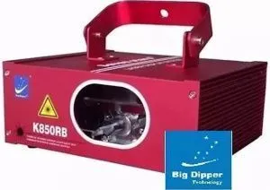 Big Dipper K850RB Лазерный проектор, красный + голубой.