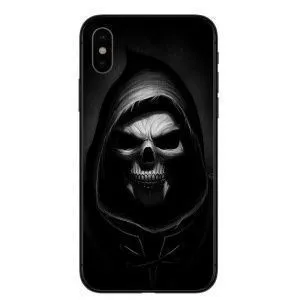 Чехол для смартфона iPhone 7/8 599504981951 Череп в капюшоне.