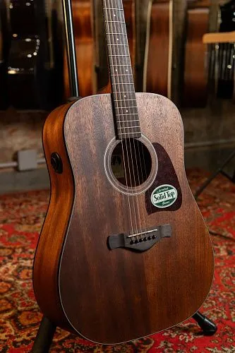 Ibanez AW54 OPN + X2 DOUBLE OS1 Трансакустическая гитара Б/У.