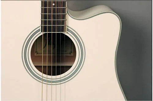 Flight AD-200 CEQ WH Электроакустическая гитара.