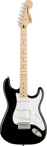 Fender Squier Affinity 2021 Stratocaster MN Black Электрогитара.