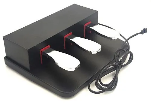 Nux NTP-01B Педаль тройная для цифрового пианино Nux NPK, черная.