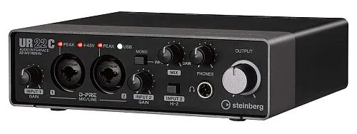 Steinberg UR22C - USB3.0 Студийный аудио- и MIDI-интерфейс.