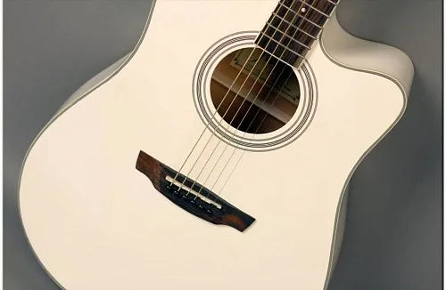 Flight AD-200 CEQ WH Электроакустическая гитара.