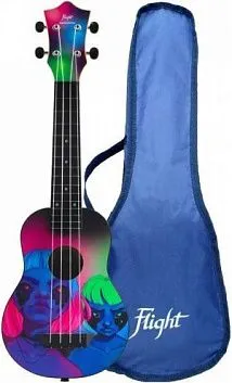 Flight TUS Alyona Shvetz Toxic Укулеле Travel, подписная.