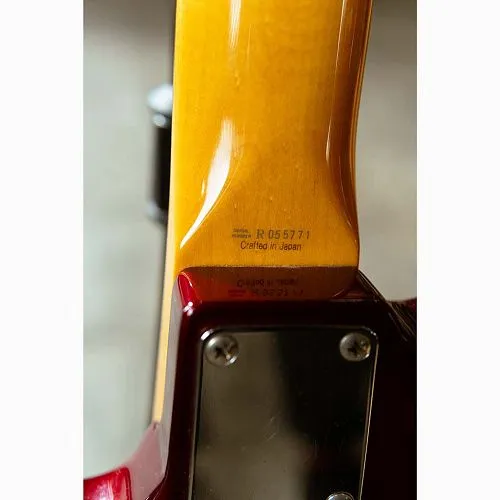 Fender JB-62 Jazz Bass Candy Apple Red Japan (б/у).