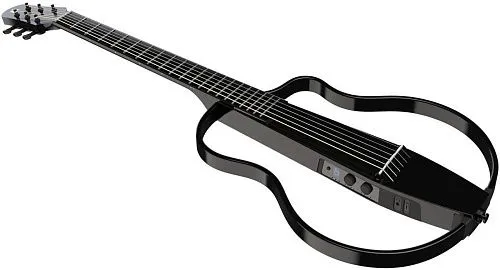 Nebula NBSG Steel Black Электроакустическая silent-гитара.