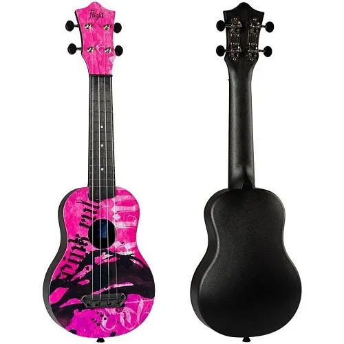 Flight Ultra S-40 Pink Rules Укулеле.