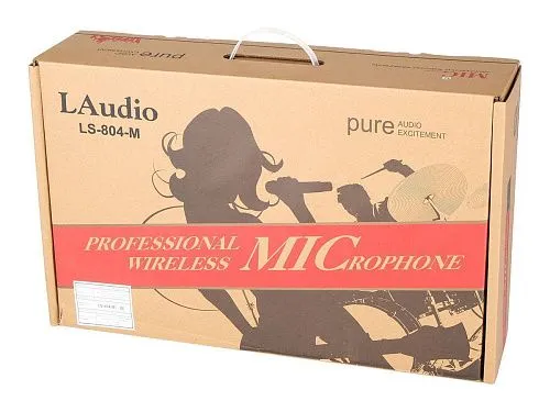 LAudio LS-804-M Вокальная радиосистема, 4 ручных передатчика.