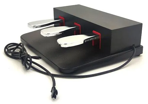 Nux NTP-01B Педаль тройная для цифрового пианино Nux NPK, черная.