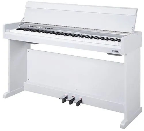 Nux NCK-330-WH Цифровое пианино на стойке с педалями, белое.