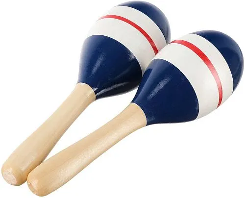 Fleet M8-2 Маракасы деревянные на ручке.