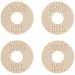 Ernie Ball 5625 Резиновые фиксаторы ремня (стреплоки) 4 шт.-1
