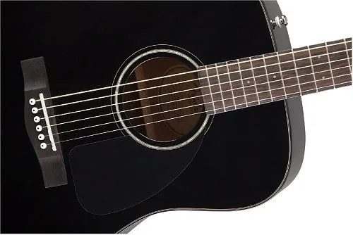 Fender CD-60 Black Гитара акустическая.