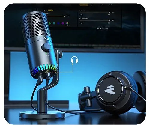 Maono DM30 Конденсаторный USB микрофон.