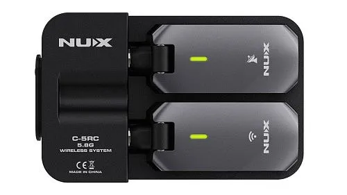 Nux C-5RC Беспроводной 5,8 ГГц передатчик и приемник для гитары.	
