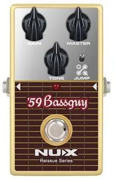Nux NRO-7 '59 Bassguy Overdrive Гитарная педаль эффектов.