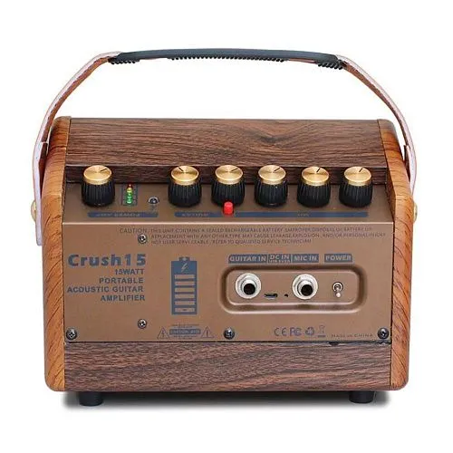 Flatsons Crush-15 Комбоусилитель гитарный, портативный.