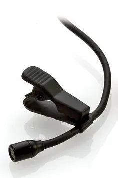 JTS CM-201B Микрофон петличный, миниатюрный, цвет черный.