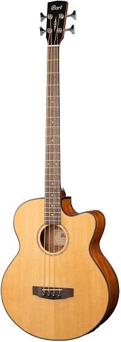 Cort AB850F-Nat-Bag Бас-гитара акустическая.